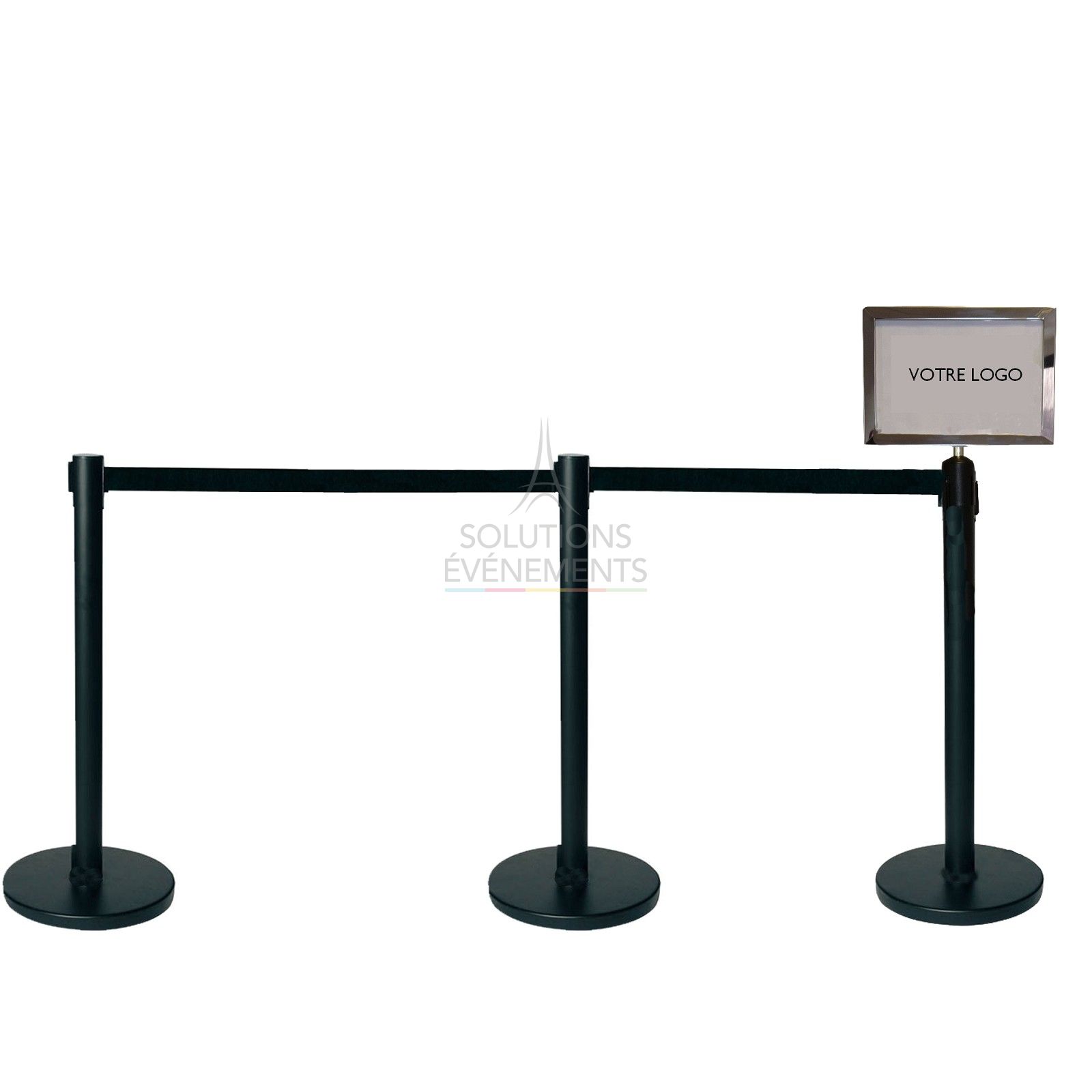 Signpost with black strap (A4) - Visual 3