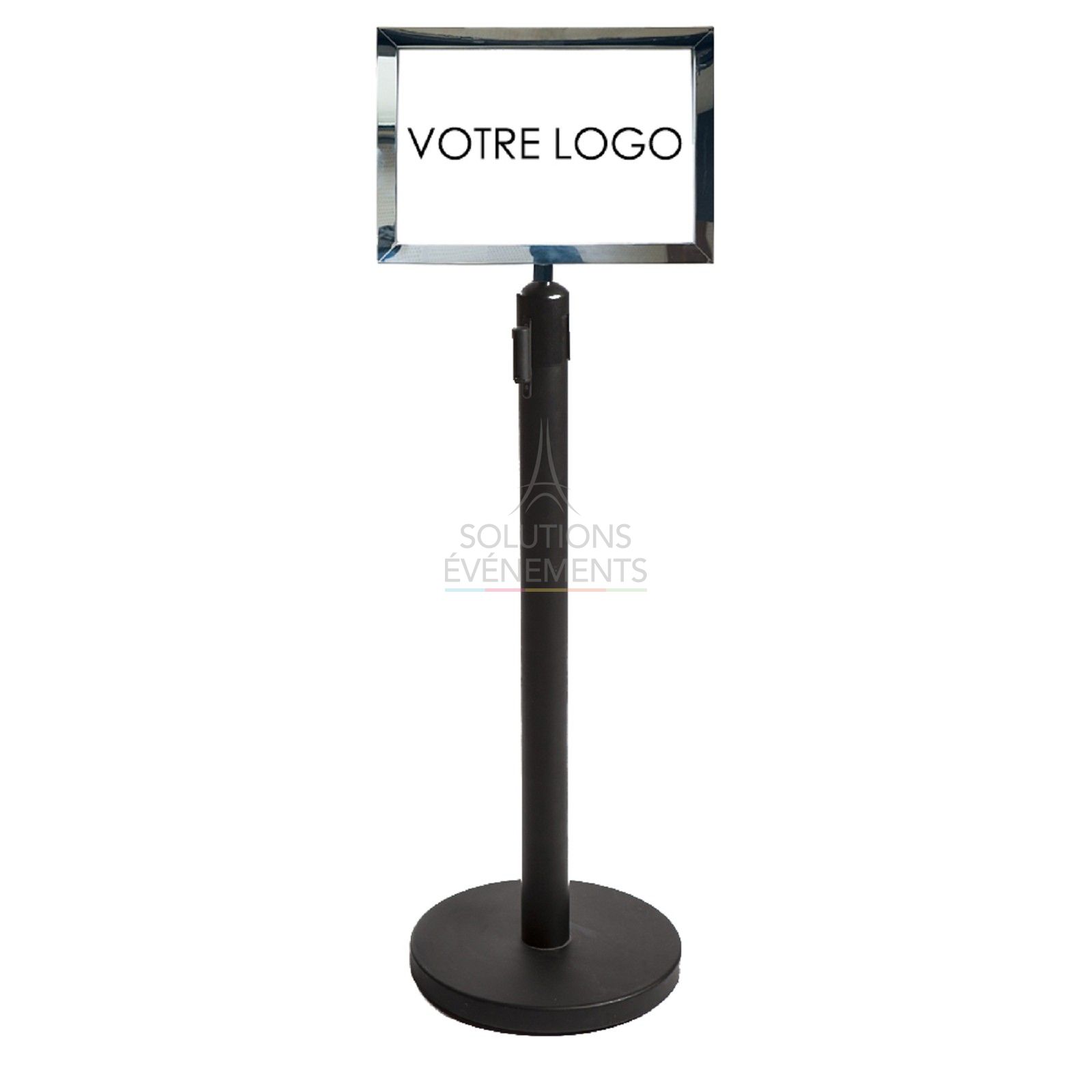 Rental of gold post guide post with indicator sign