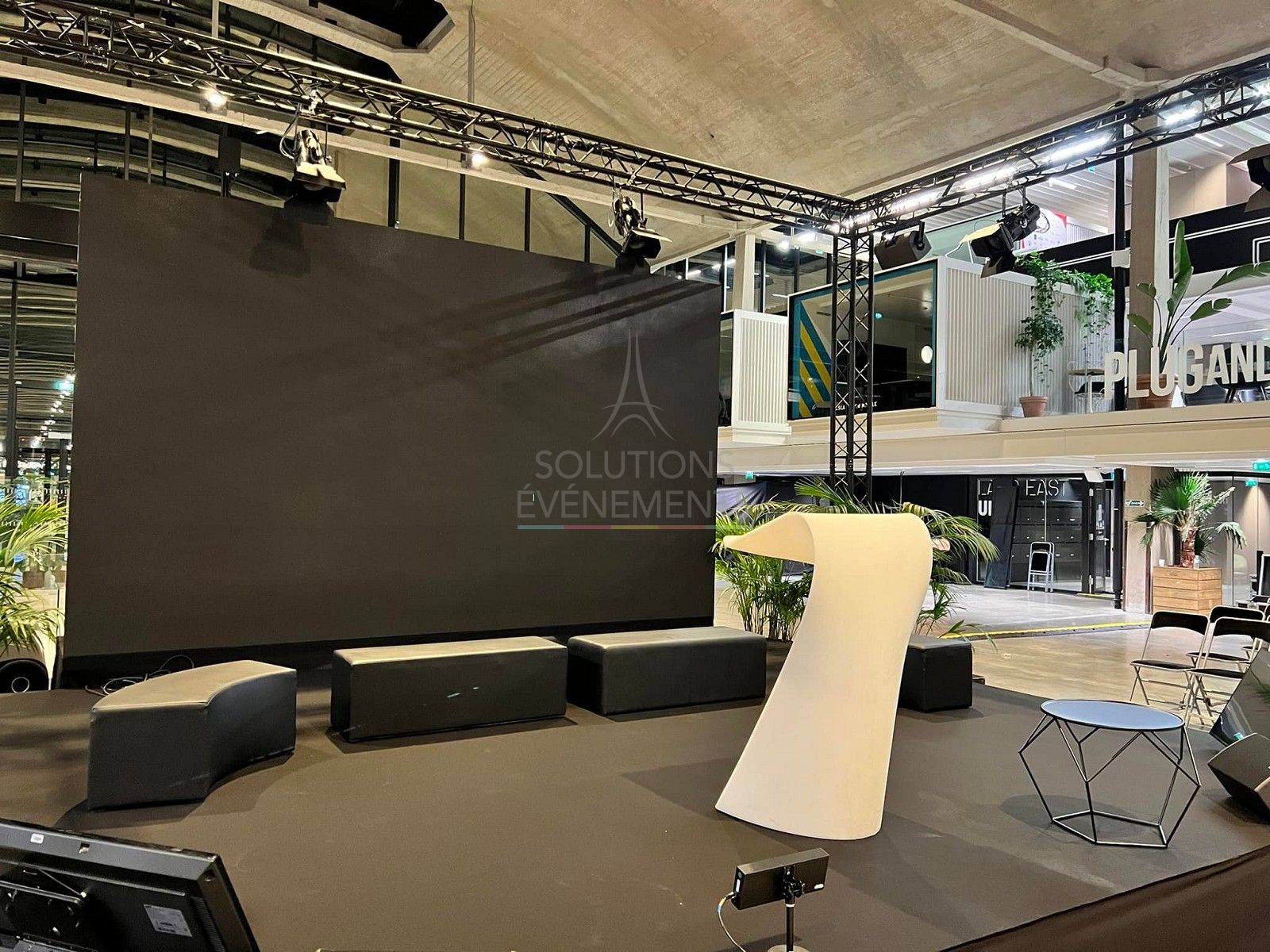 Slide Swish music stand white - Visual 2