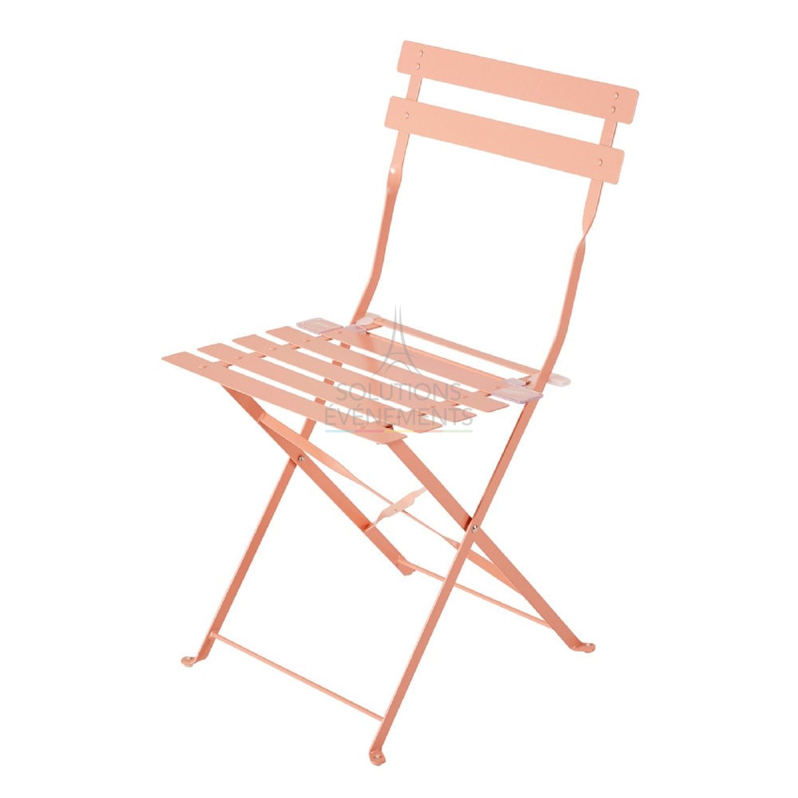 Rental of folding metal garden chairs