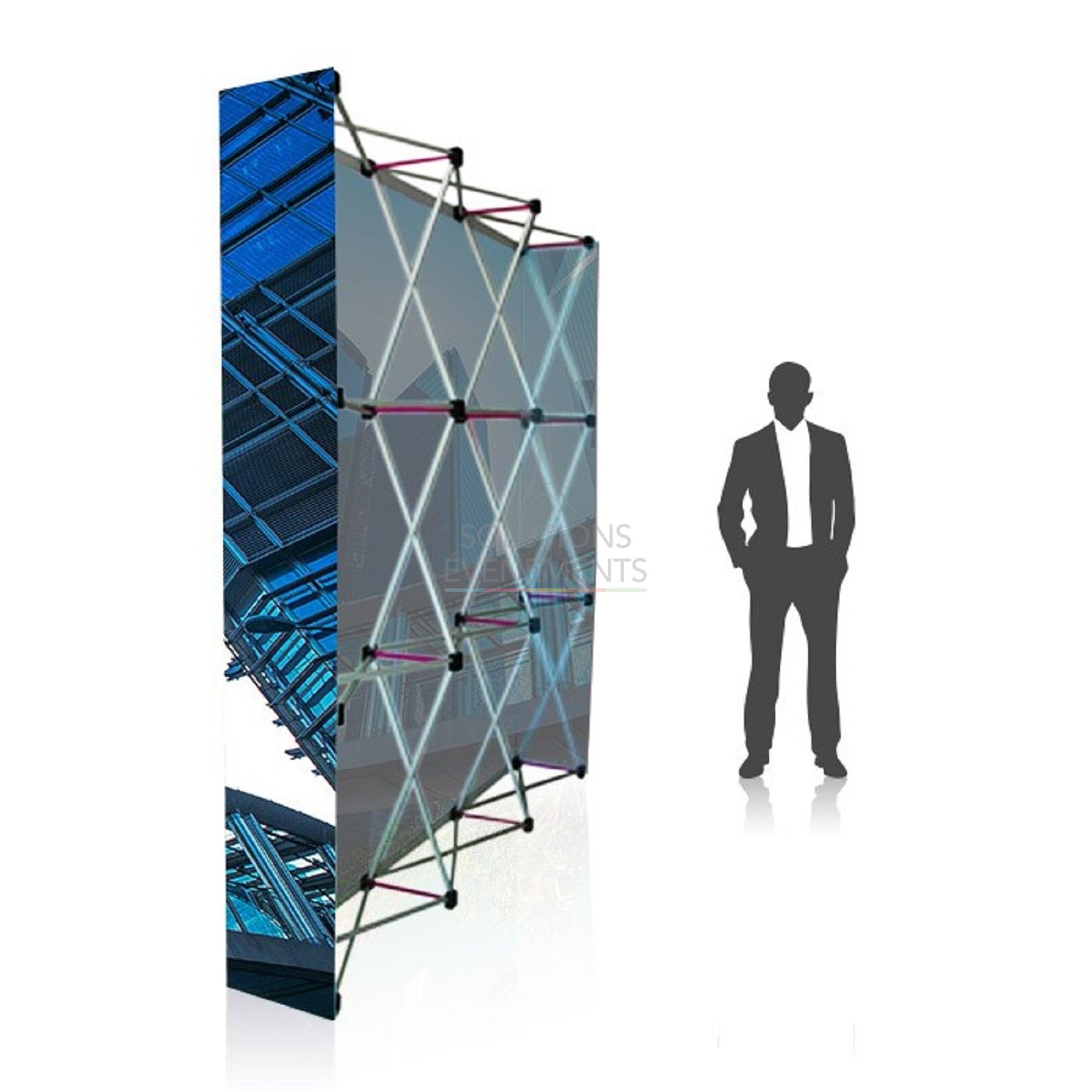 Stand parapluie 4x3 droit - Visuel 2