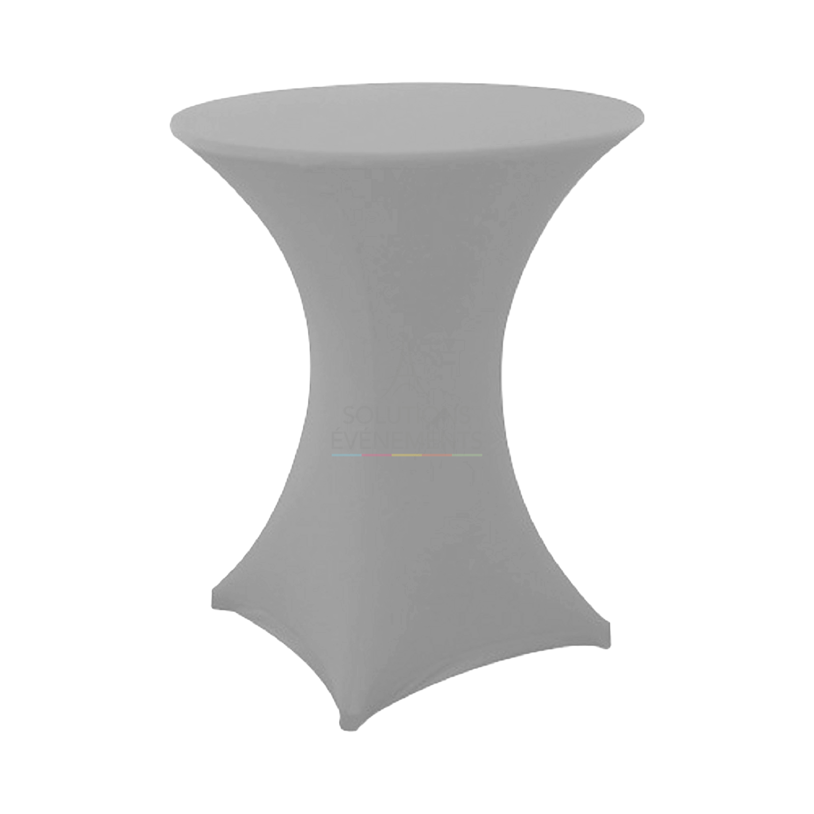 Standing dining cover 60-70cm black - Visual 1