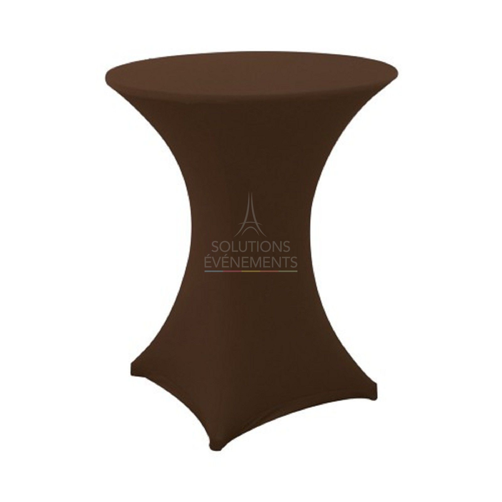 Standing dining cover 60-70cm chocolate - Visual 1