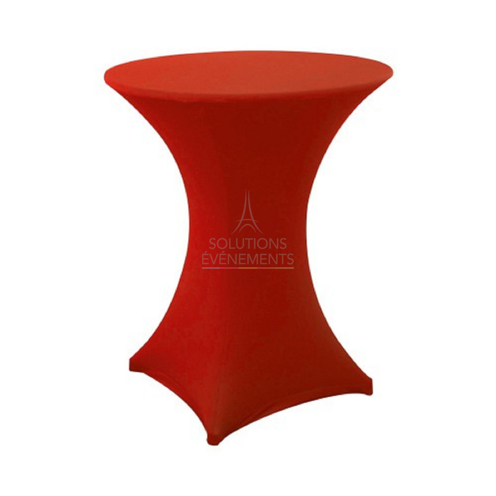 Standing dining cover 60-70cm red - Visual 1