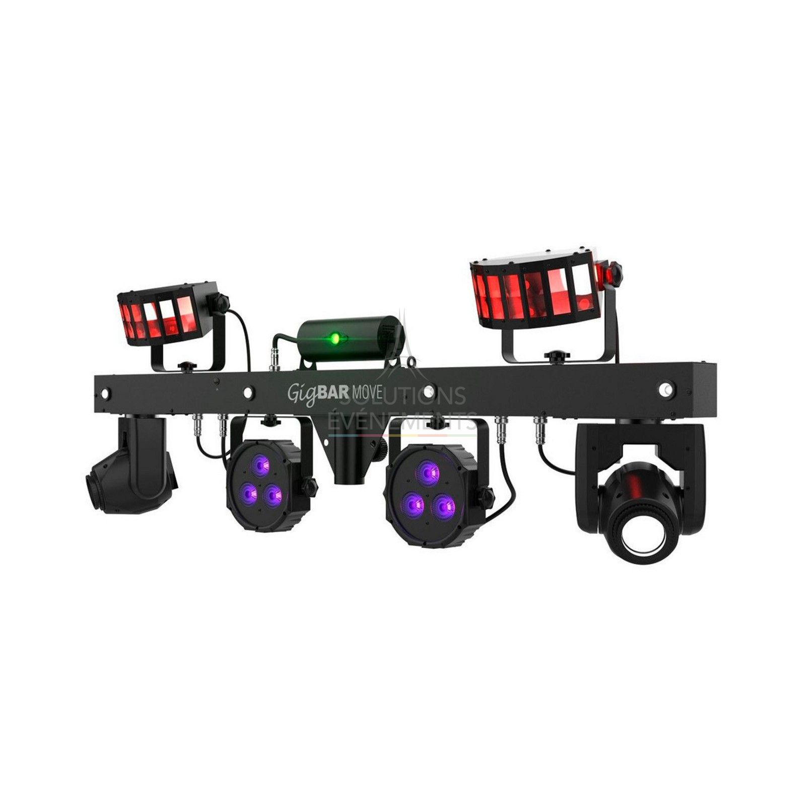 Rental of Chauvet standing evening light displays - GigBar Move
