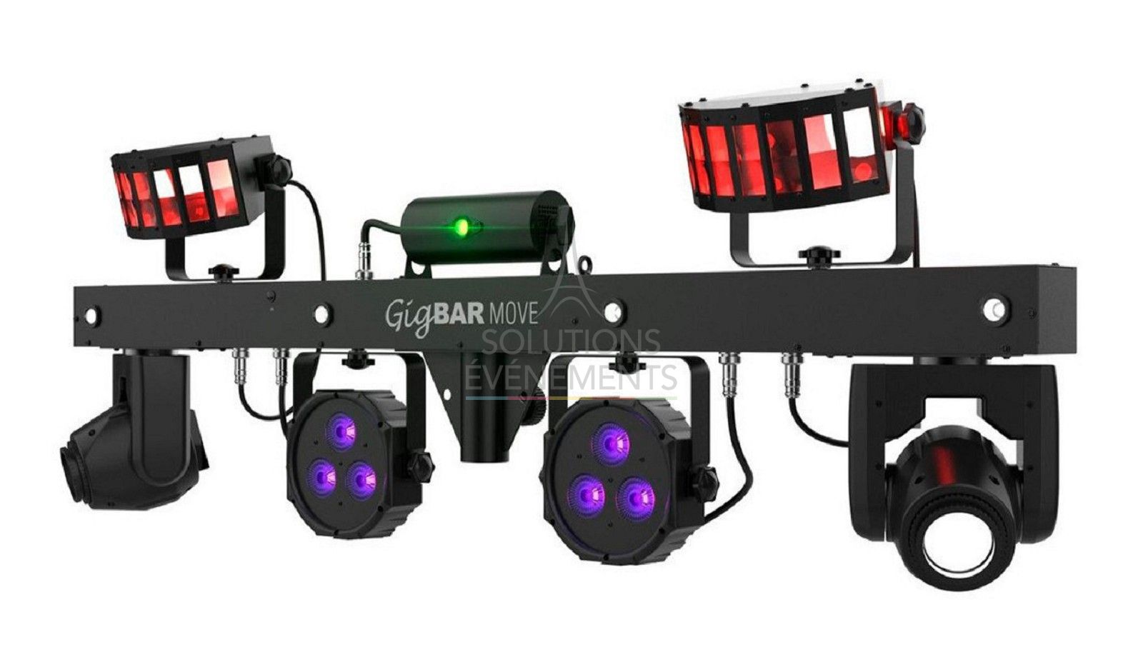 Location de Jeux de lumières de soirée sur pied Chauvet - GigBar Move