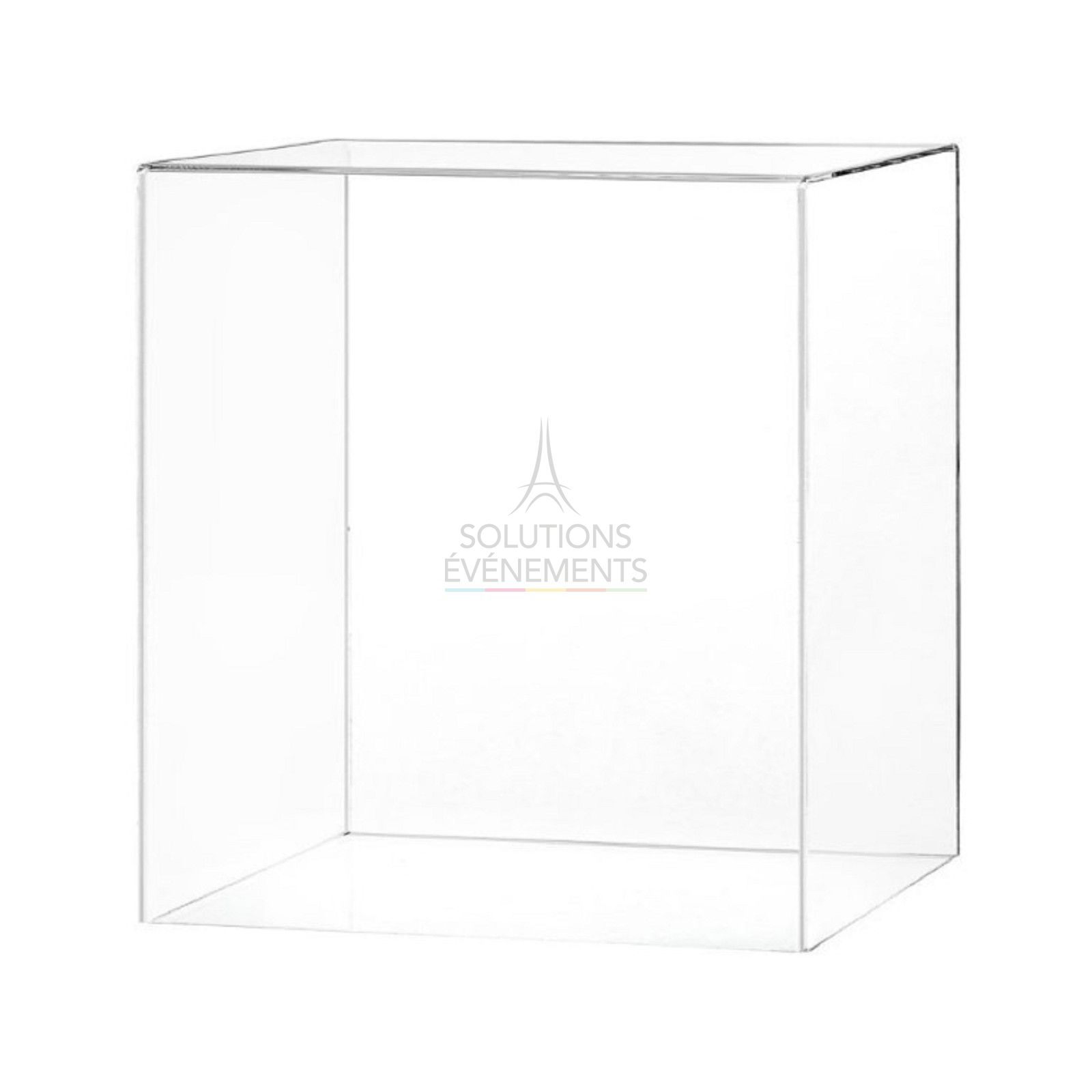 Stèle blanche avec cloche - 120cm - Visuel 3