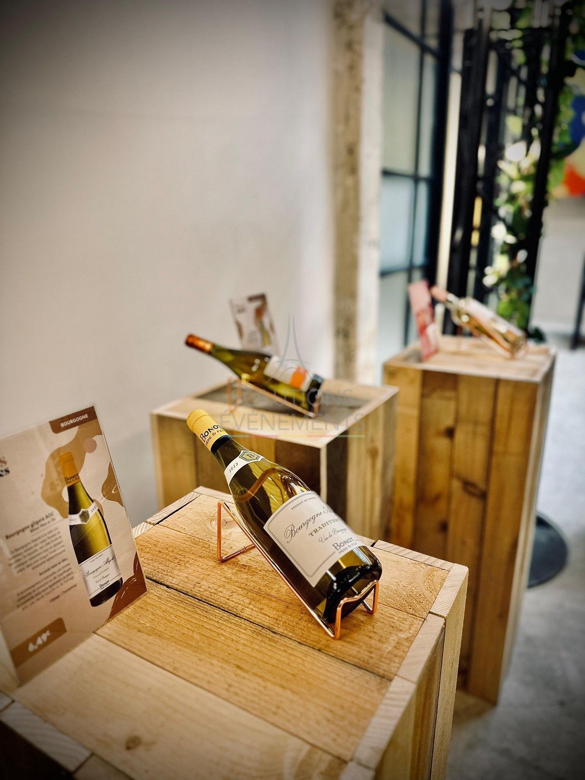 Stèle vintage en bois - 110cm - Visuel 4