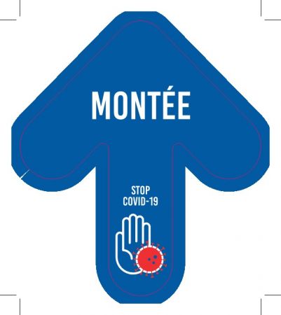 Sticker 'FLECHE ESCALIER - MONTEE'