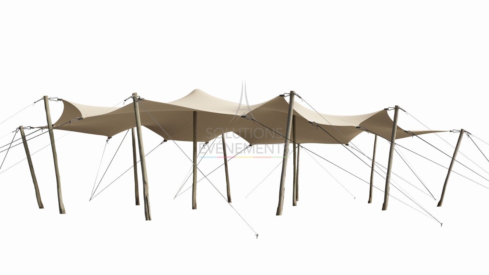 Nomad tent rental 10 x 15 m