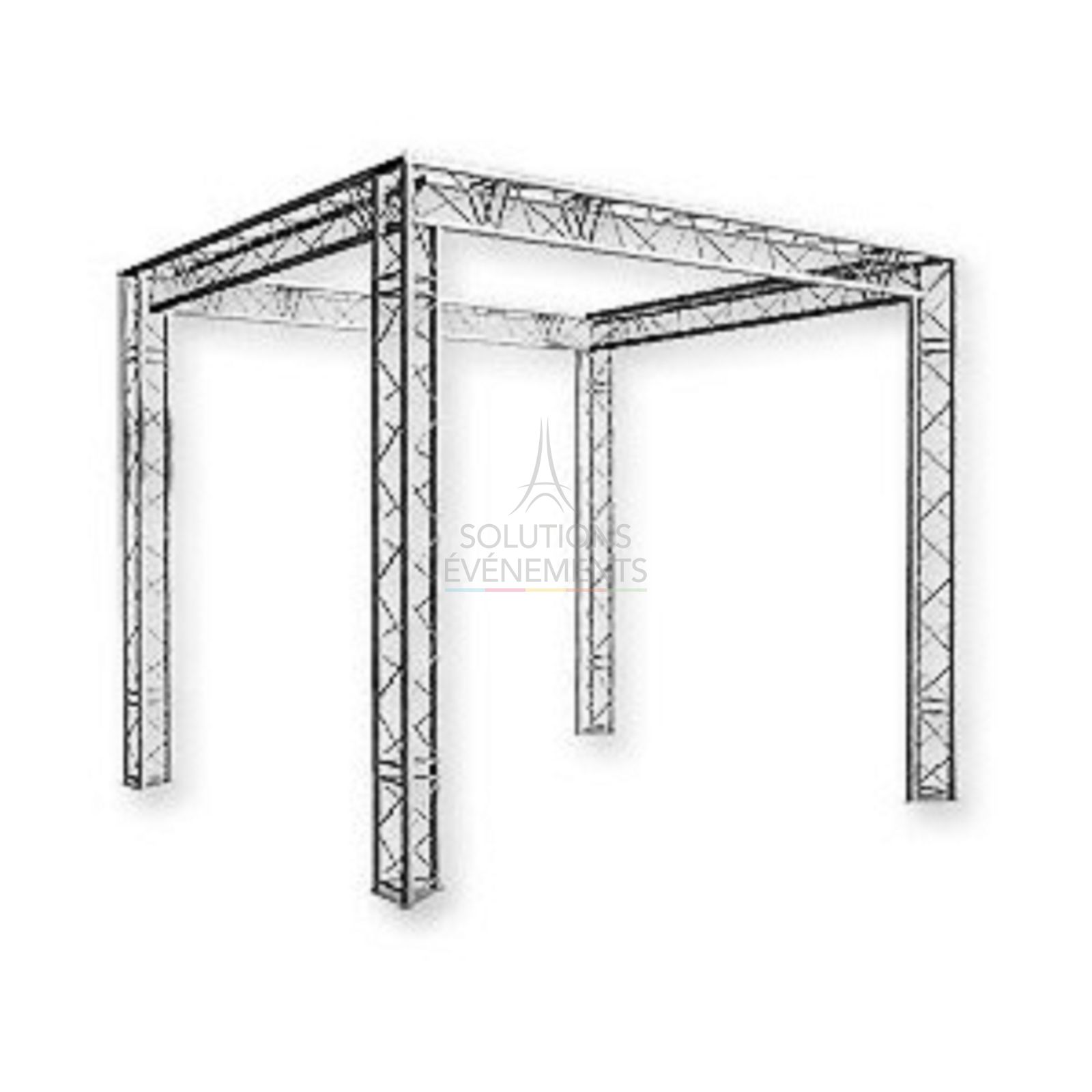 Location de Structure en forme de Grill