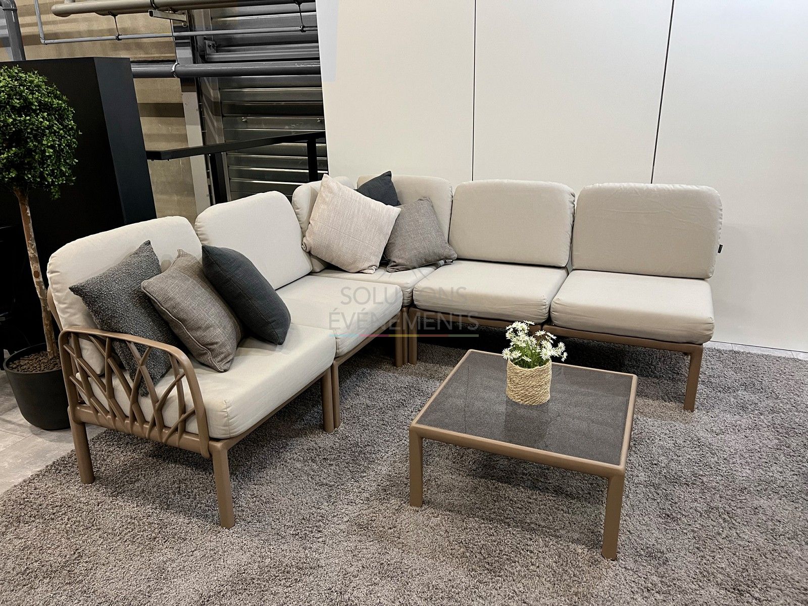 Table basse Antibes - Plateau Lucid - Visuel 3