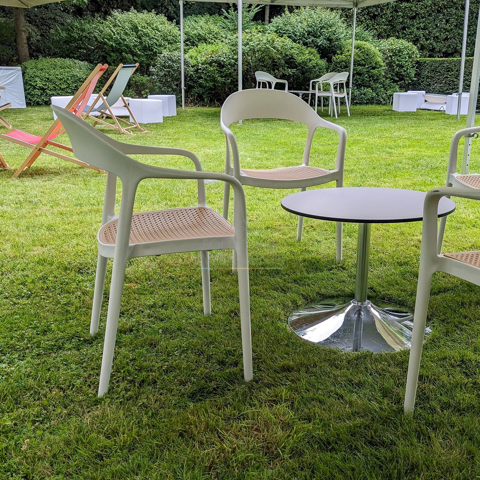 Table basse Modulo blanche 60cm - Visuel 2