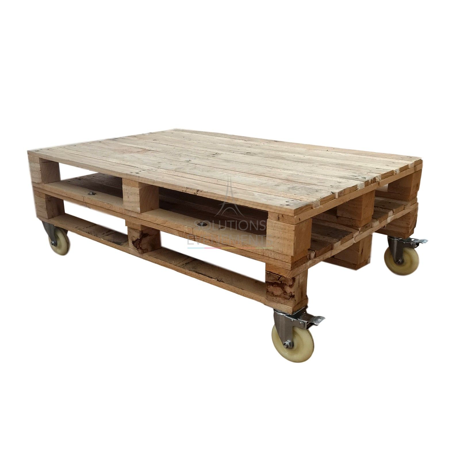 Location de table basse palette industrielle