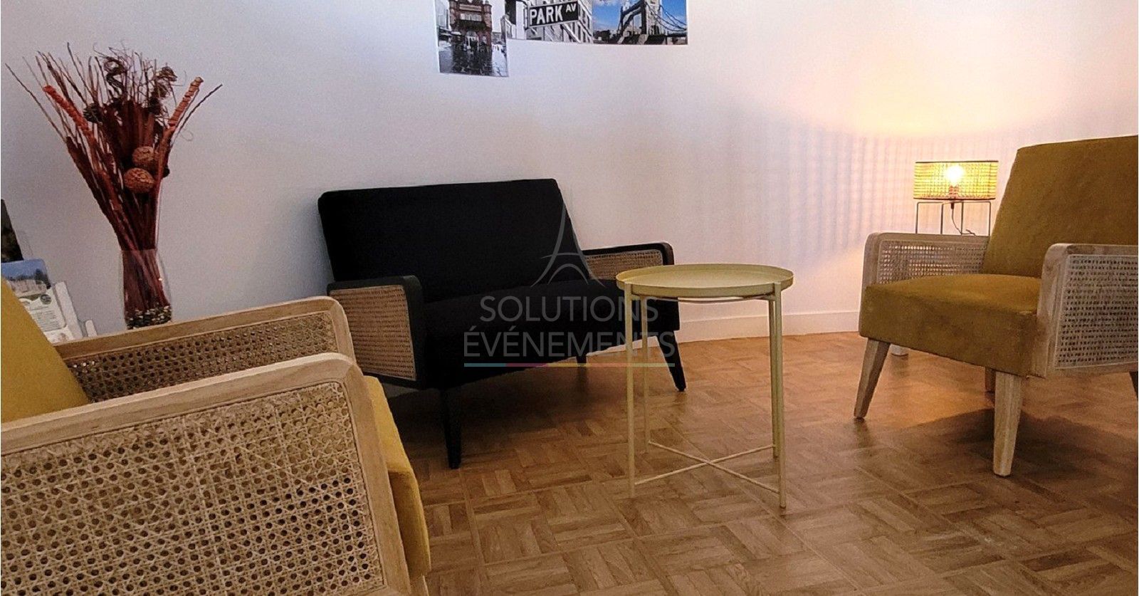 table basse scandinave malmo jaune - visuel 6