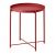 Table basse scandinave Malmo rouge