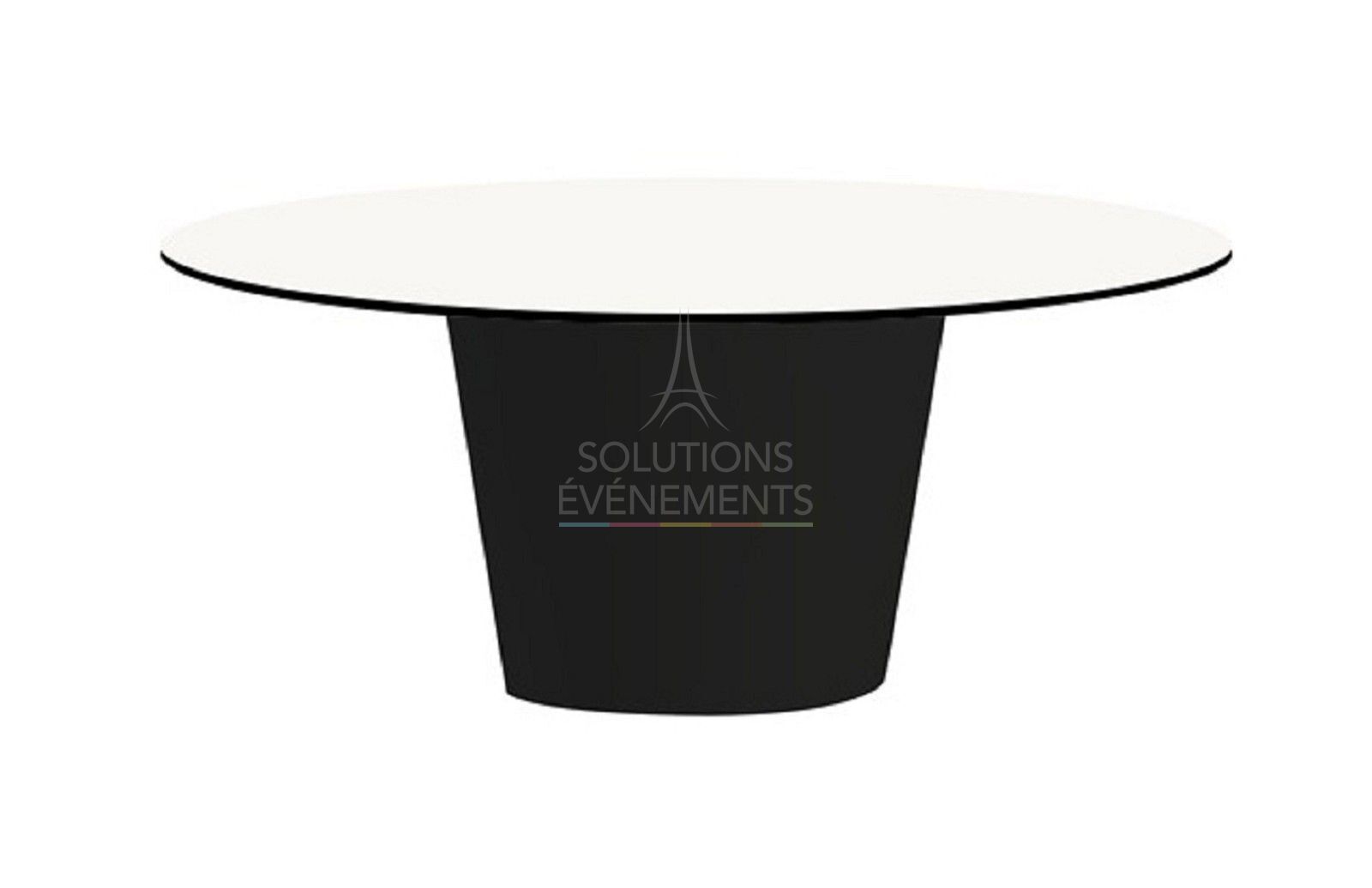 Location de table ronde design