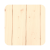 Location table gueridon avec plateau carré en bois éco-responsable
