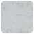 location de table gueridon avec plateau carré effet marbré blanc