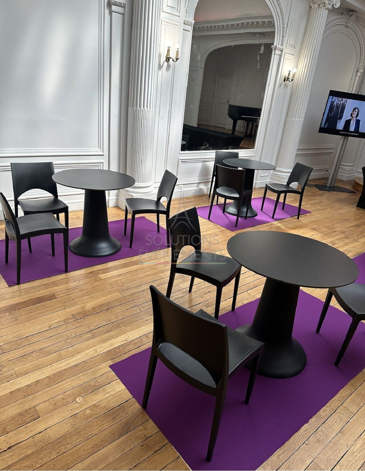 Table dinner Vase noir  - Visuel 4