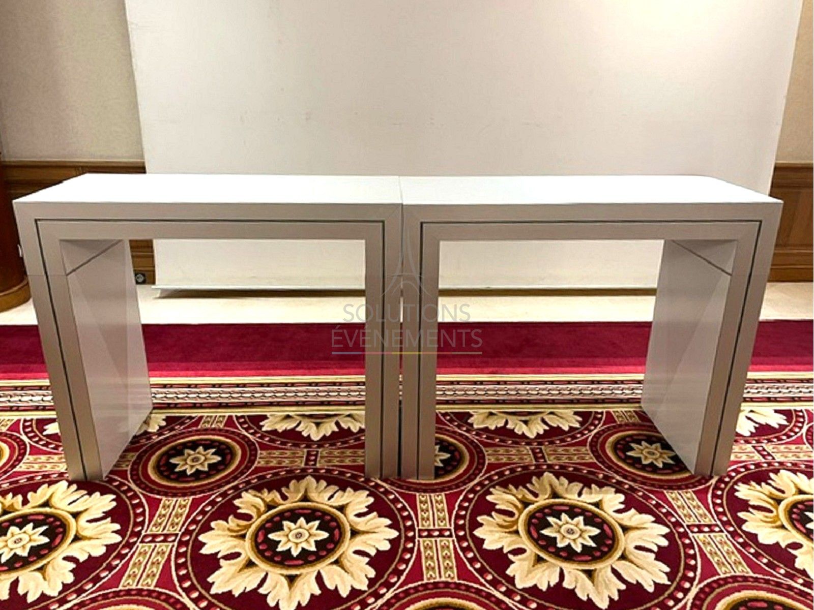 Table haute / Console Archie (Aluvision) - Visuel 4