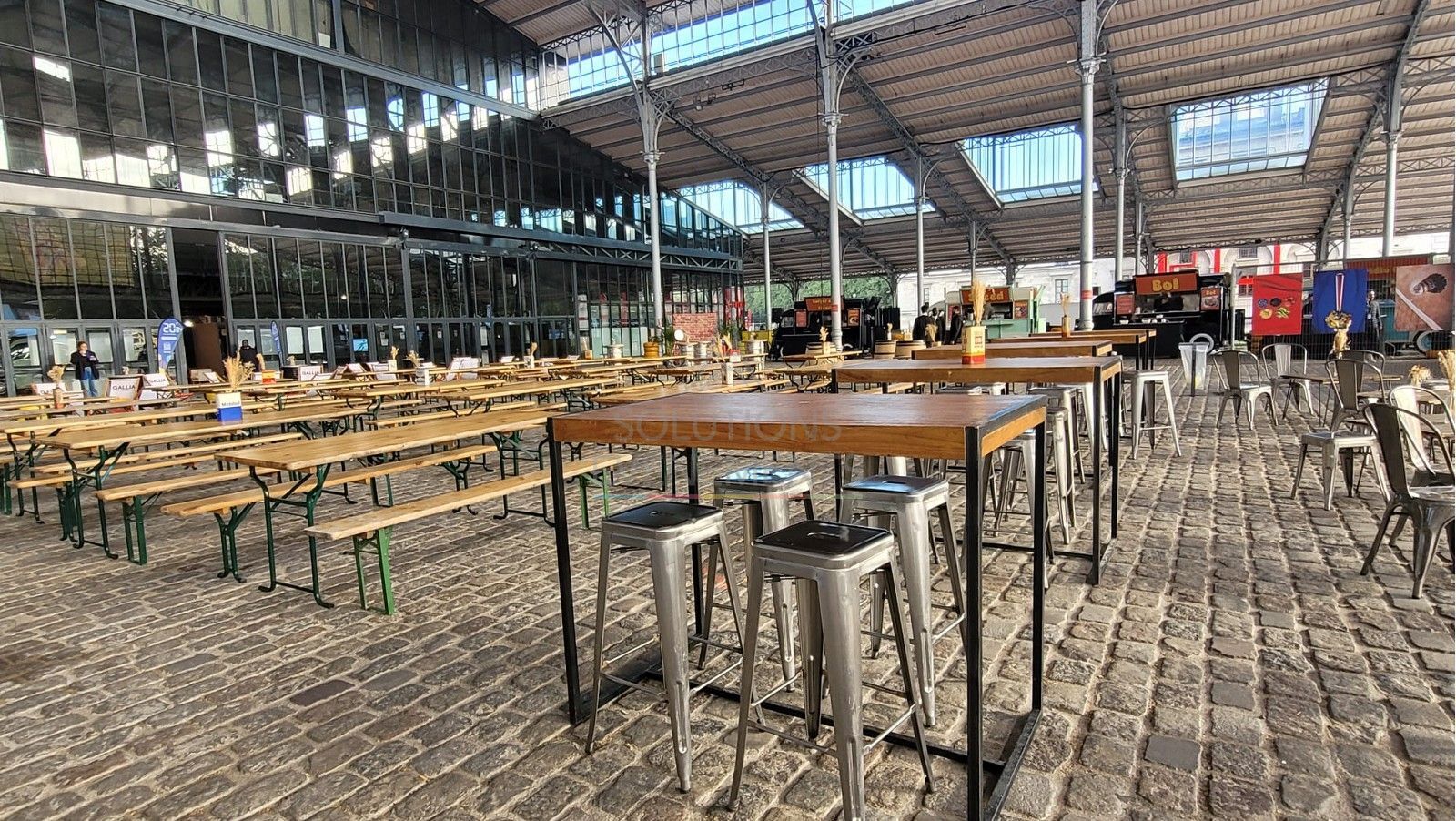 Table Haute industrielle Edison - Visuel 5