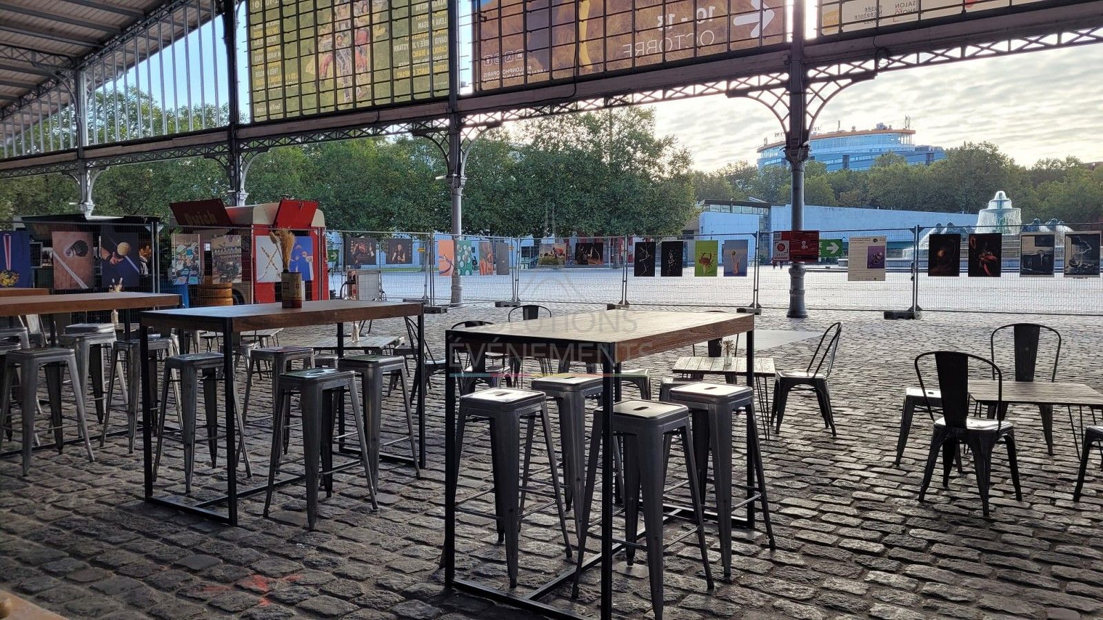 Table Haute industrielle Edison - Visuel 6