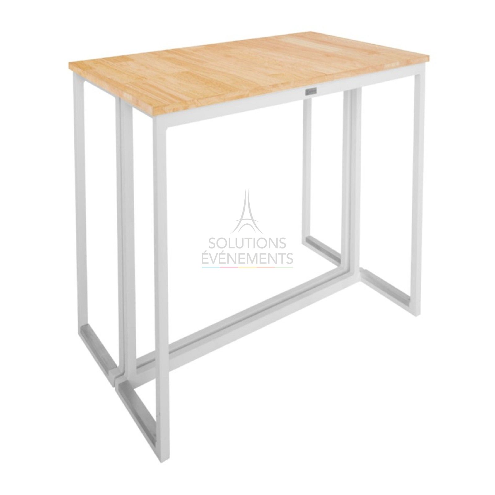 Location de table haute au design moderne