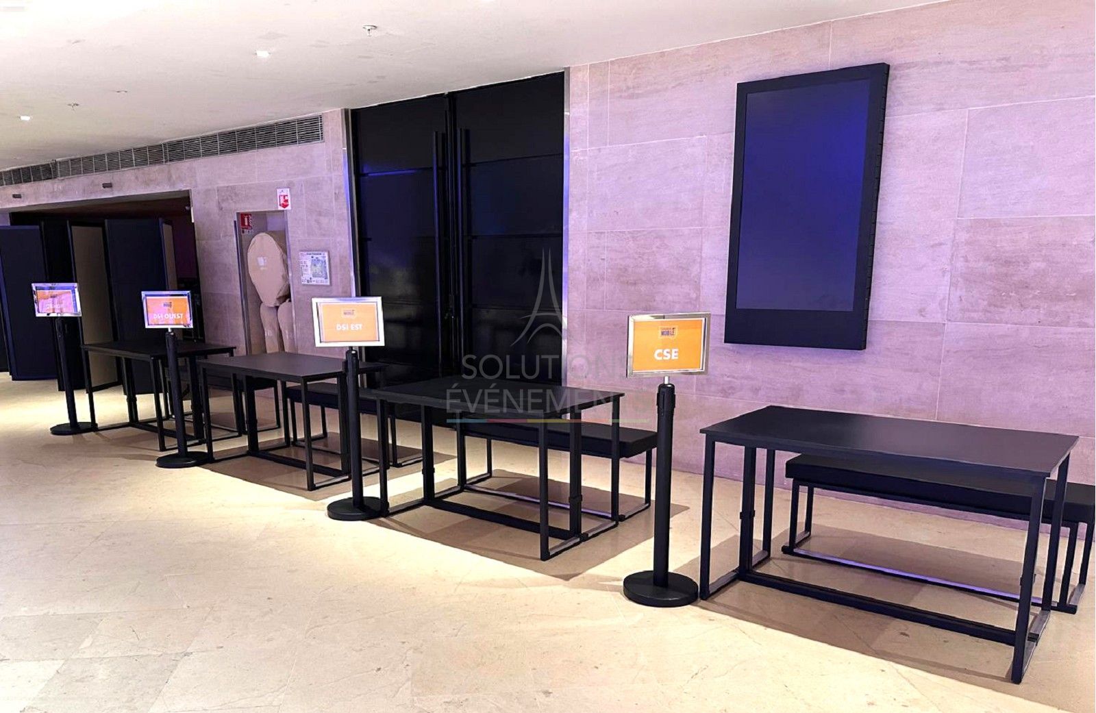 Table Kubo Noire - Plateau Noir - Visuel 3