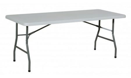 Table rectangulaire HDPE 6 à 8 personnes (180x76cm)