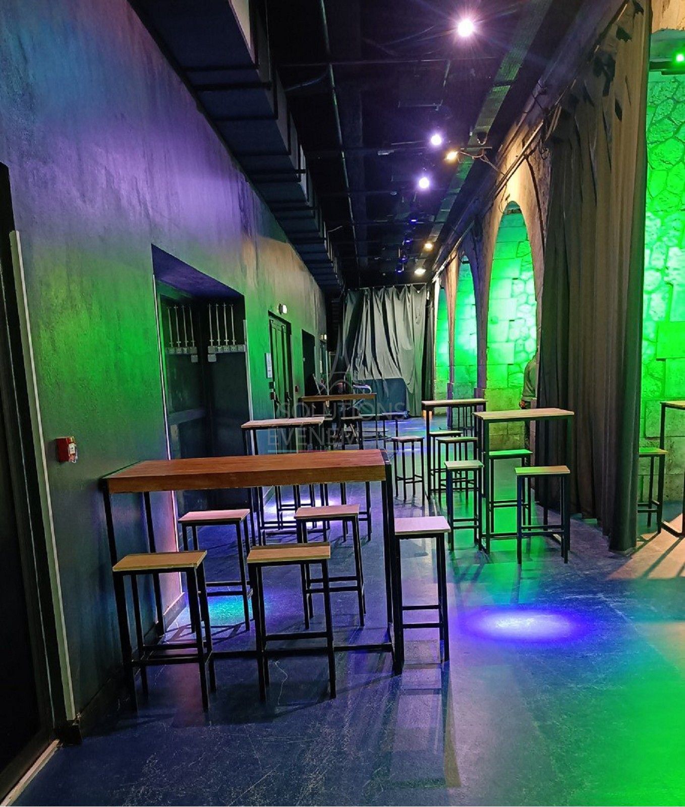 Tabouret de bar haut Metalika - Visuel 4