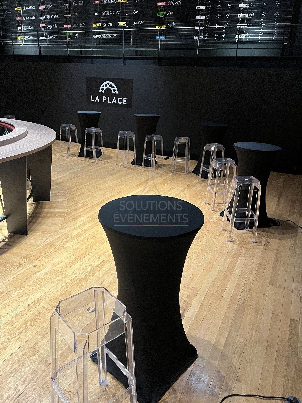 Tabouret haut de bar Fox transparent - Visuel 5