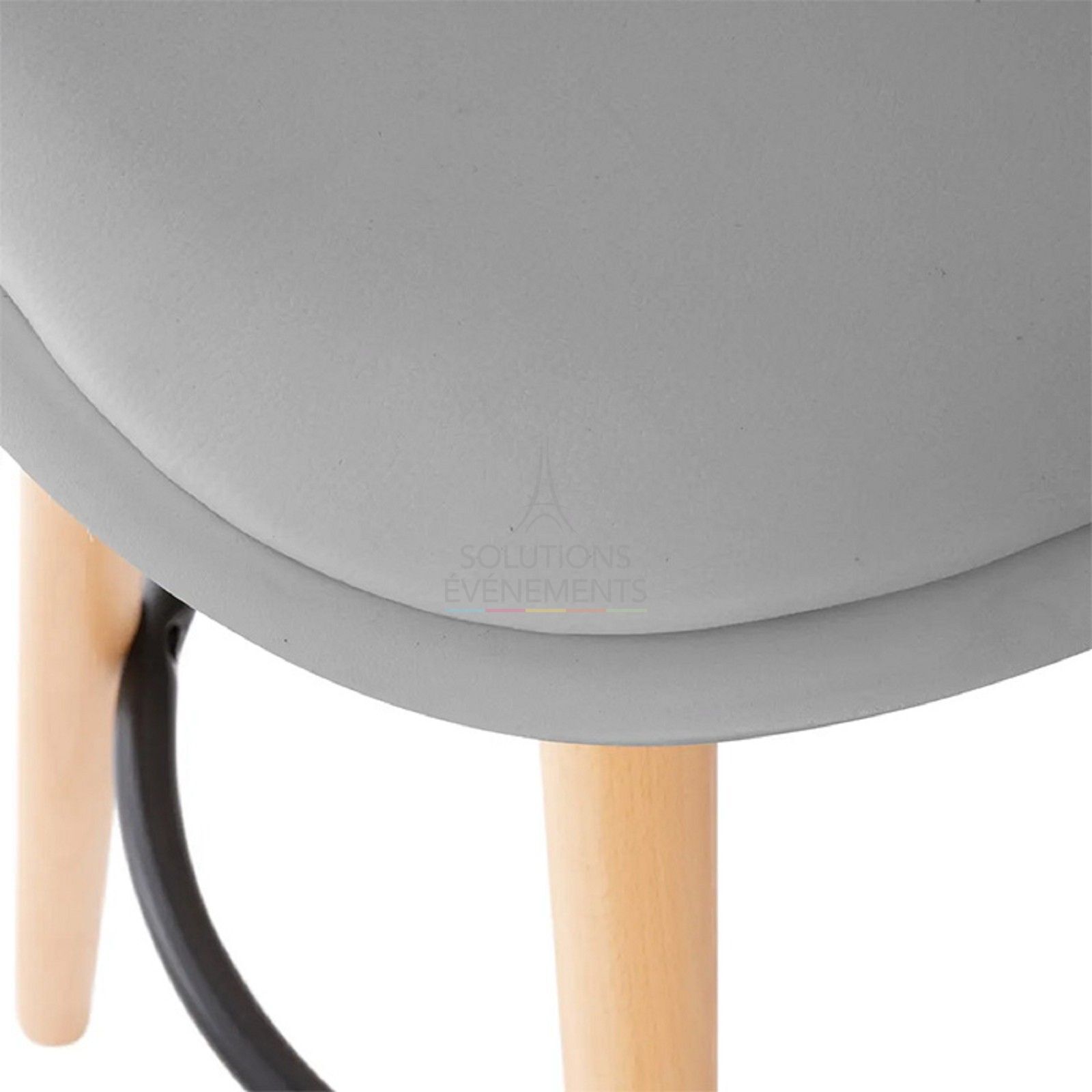 Tabouret Haut Malmo gris - Visuel 2
