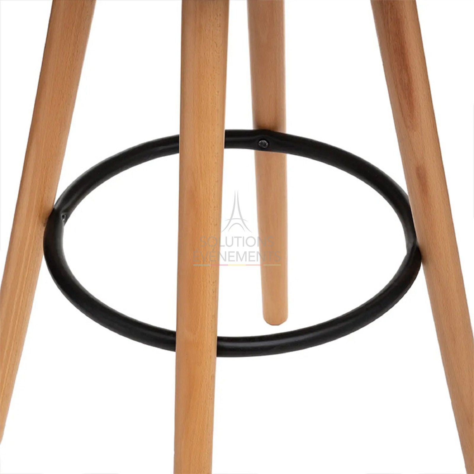 Tabouret Haut Malmo noir - Visuel 3