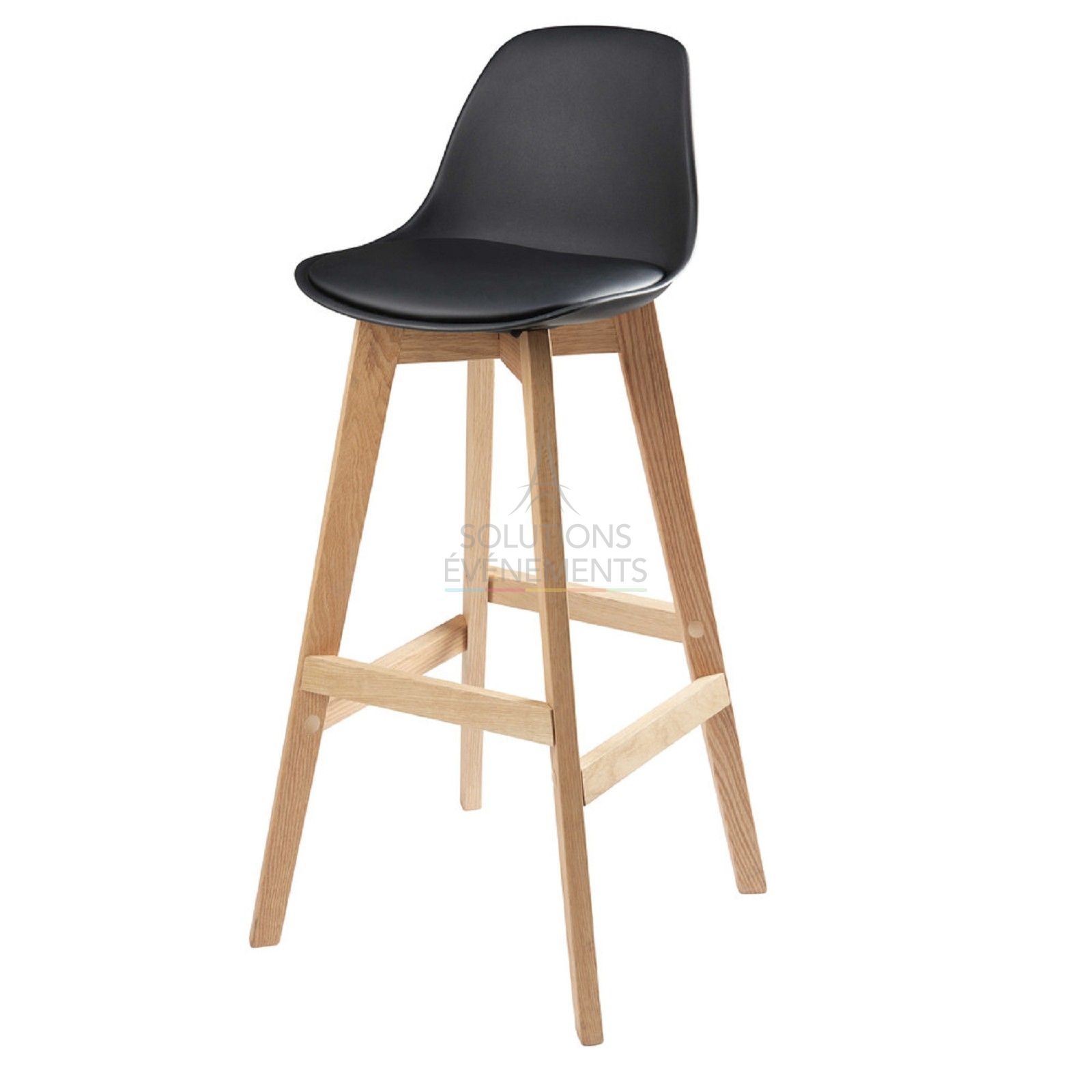 Location de tabouret de bar haut scandinave