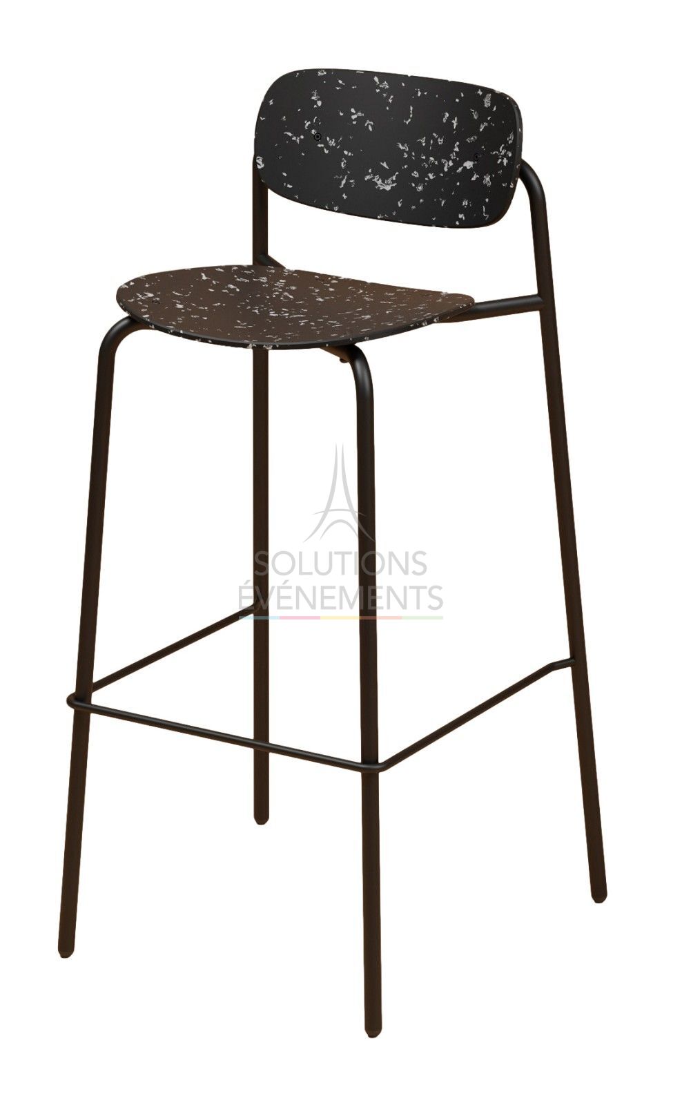 Location de tabouret haut éco-responsable/recyclé design