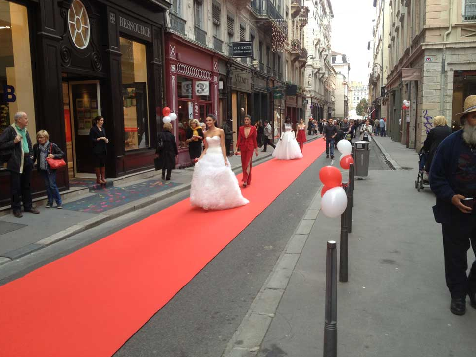 Tapis rouge - Largeur 50 centimètres - Visuel 2