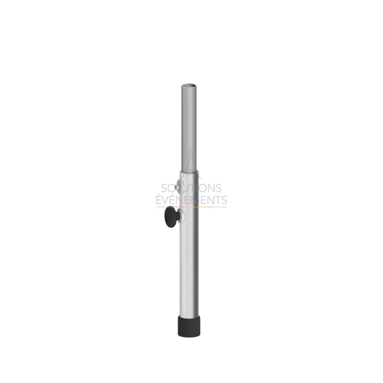 Rental of telescopic foot for Sixty 82 platform. Height adjustable from 60 to 90cm