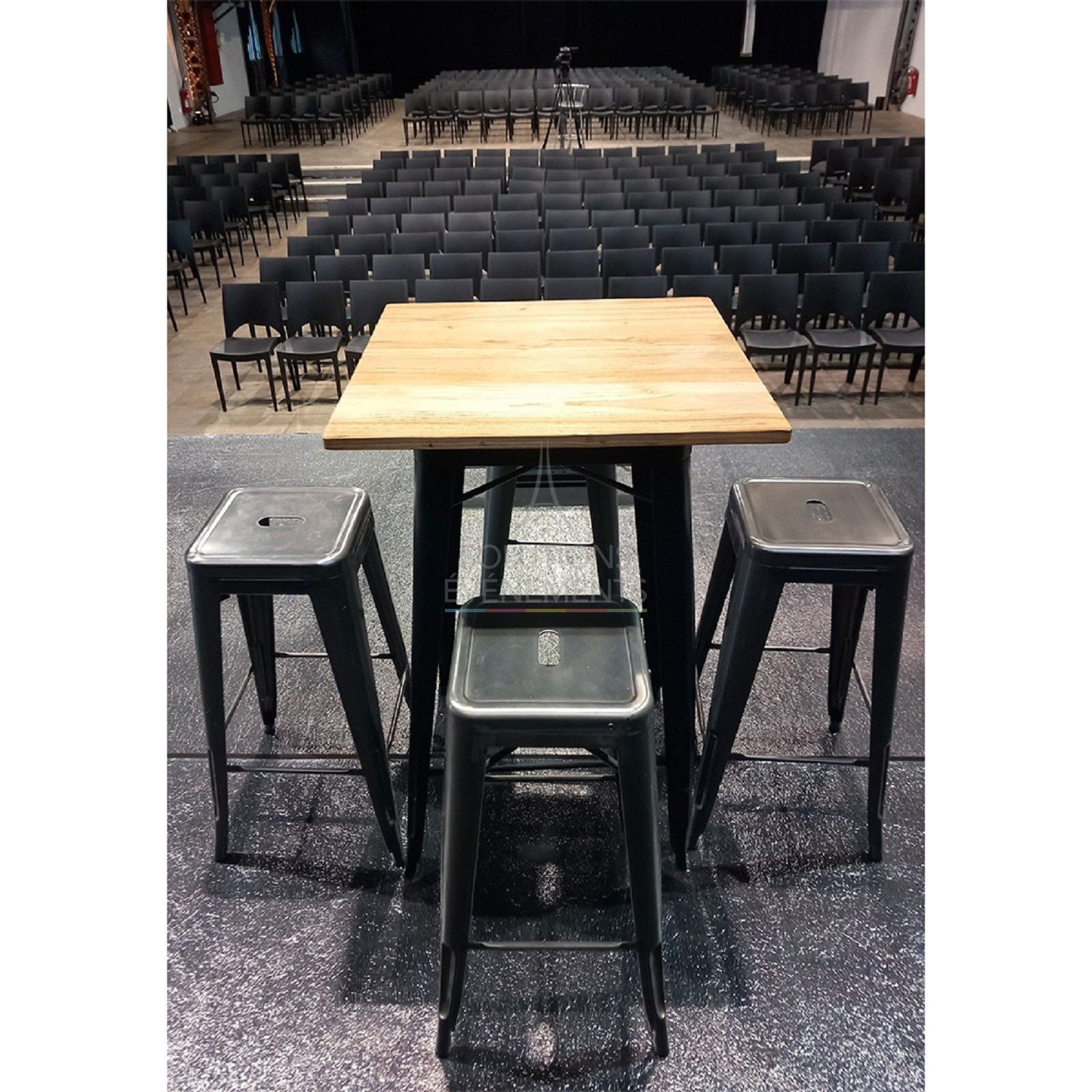 tolix high table - eiffel tray - visual 4