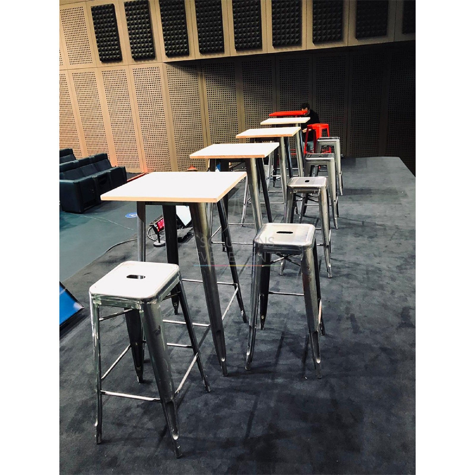 tolix high table - eiffel tray - visual 3