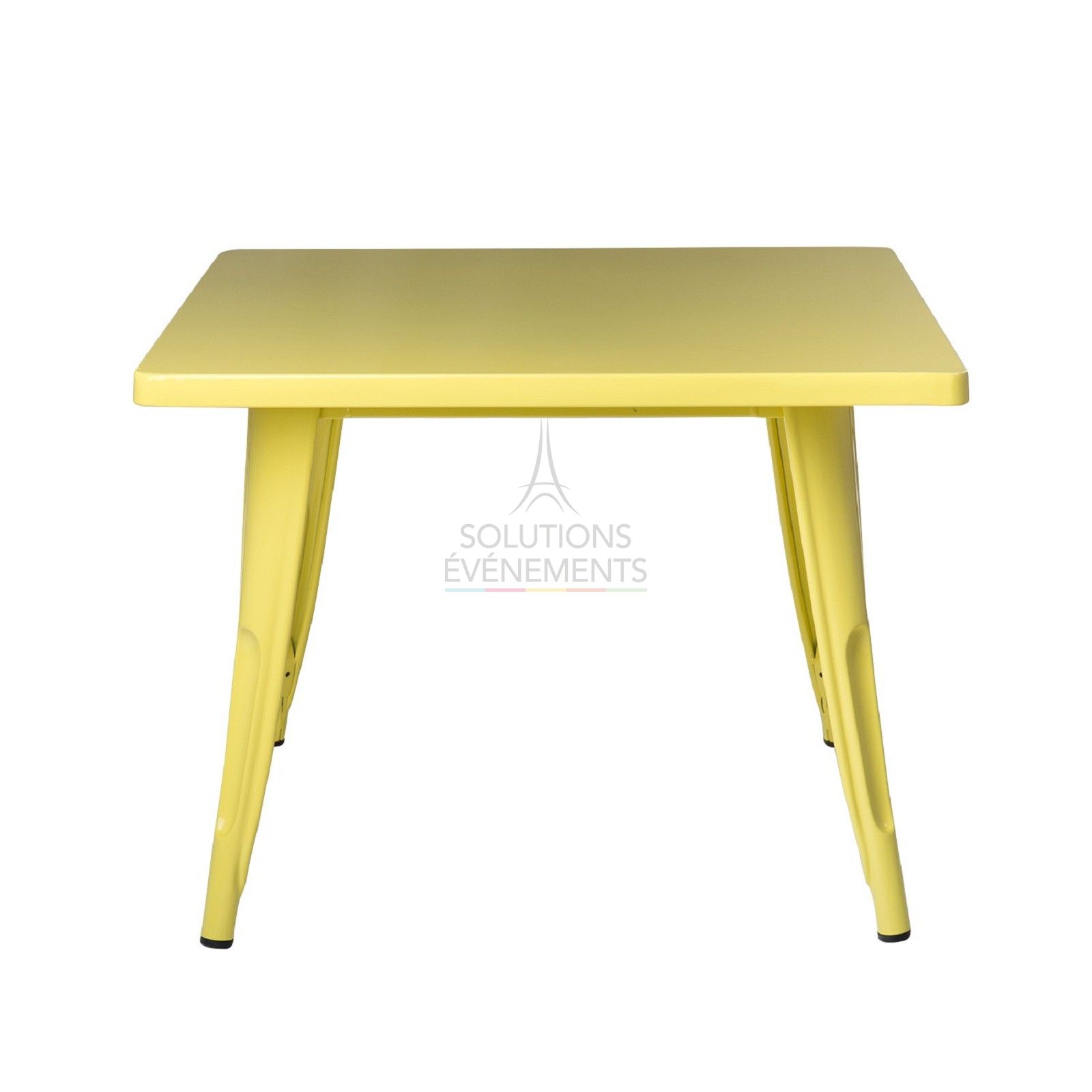 Tolix kids yellow table - Visual 2