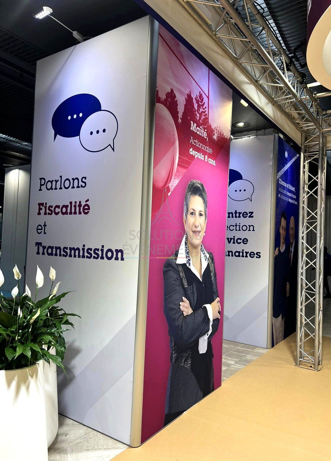 Totem publicitaire carré personnalisable - H3m - Visuel 4