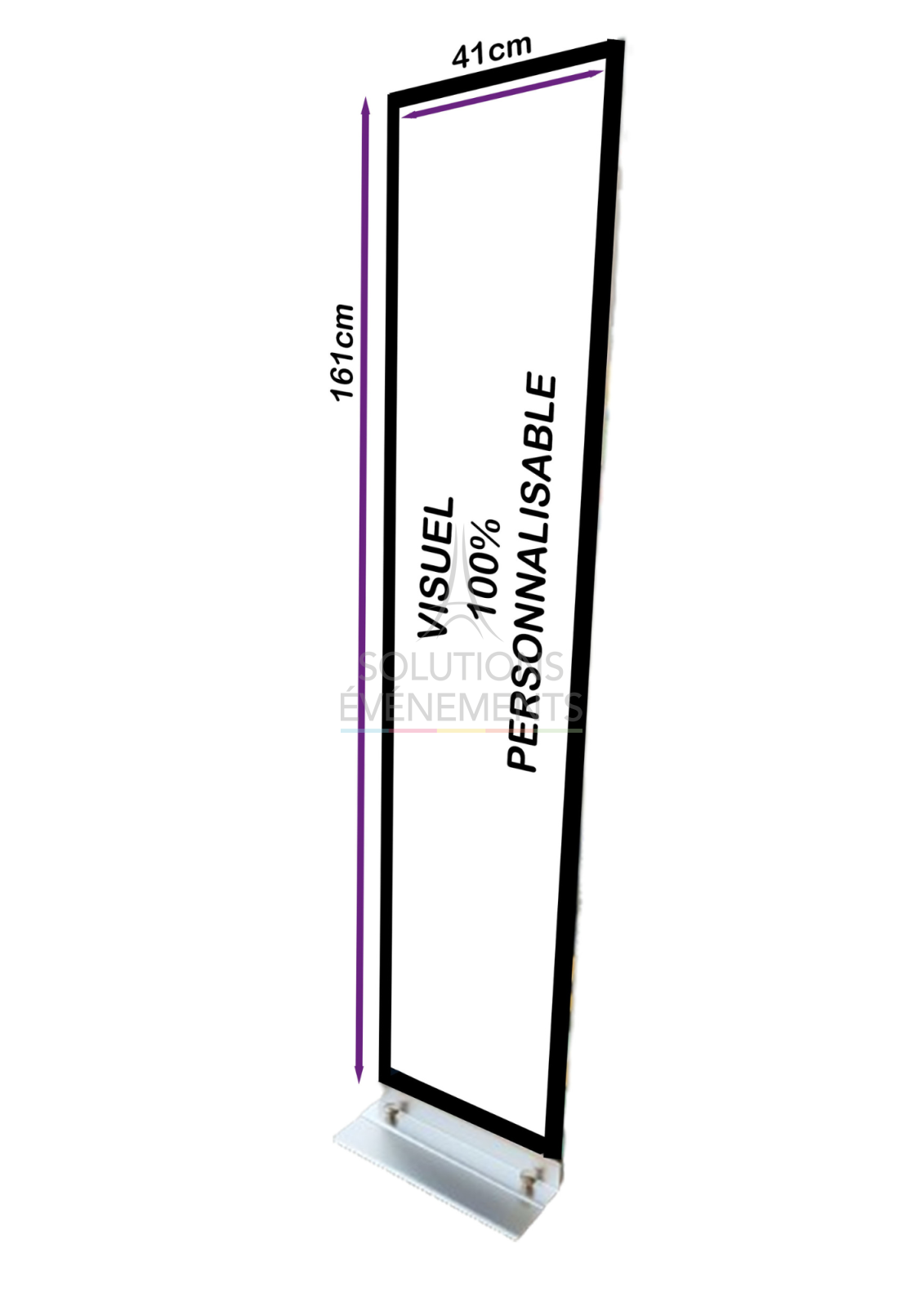 Totem signalétique personnalisé r/v - Visuel 5