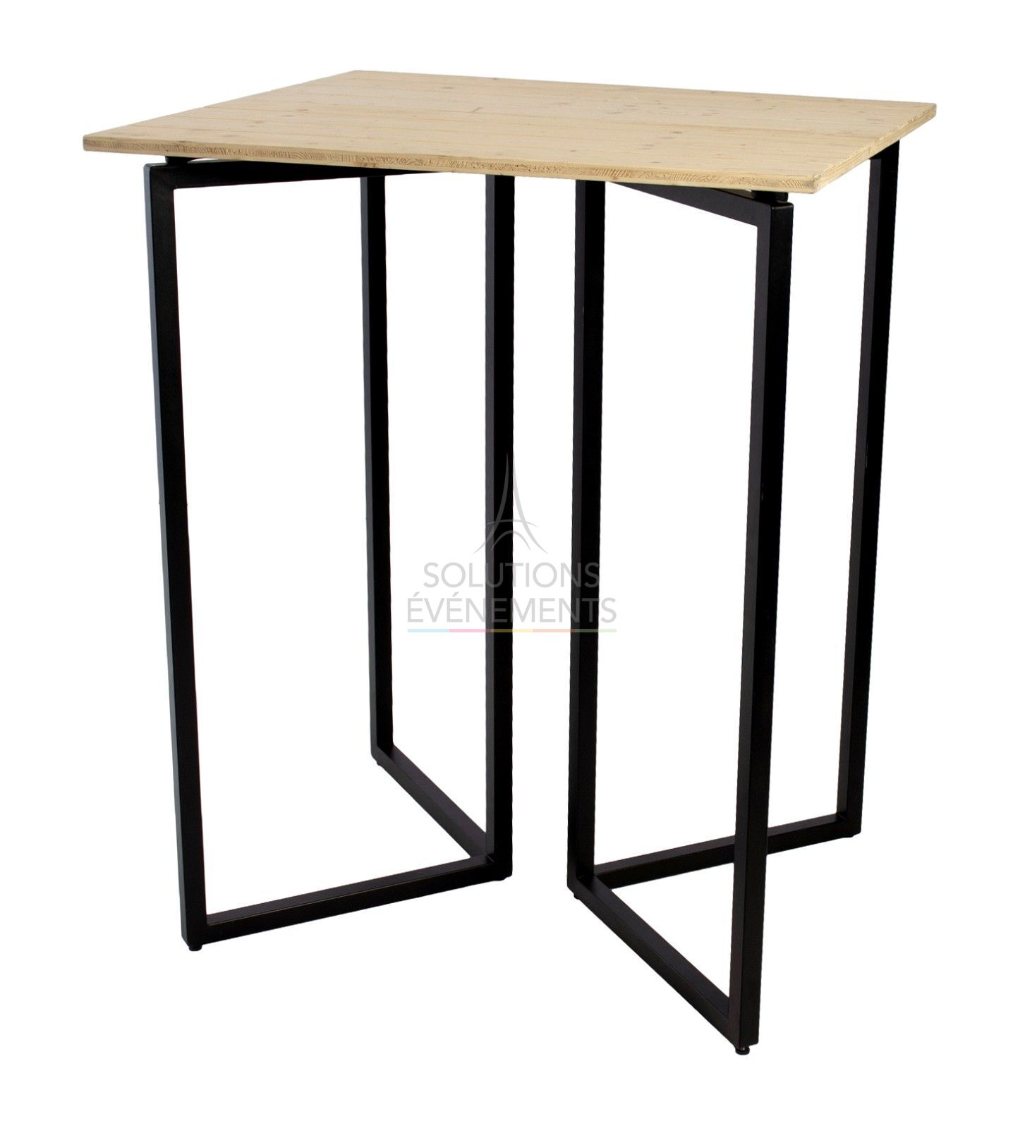Tribo Black standing table - Senlis tray - Visual 1
