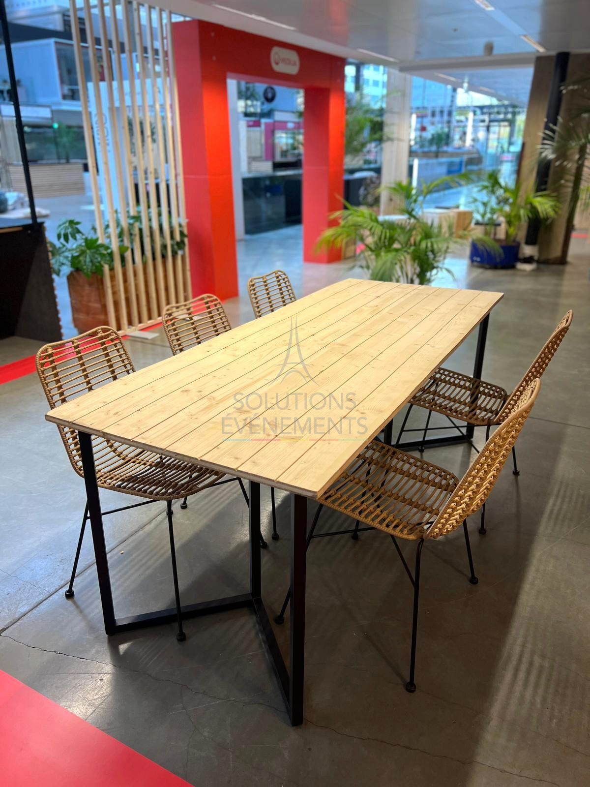 Tribo Black Table - Senlis Top - Visual 5