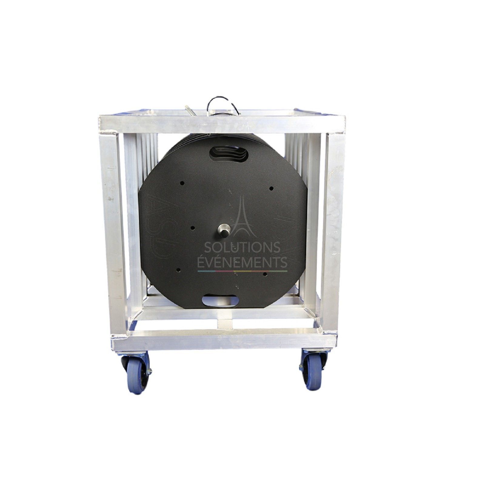 Trolley kit 6 heavy bases 50cm Black - Visual 2