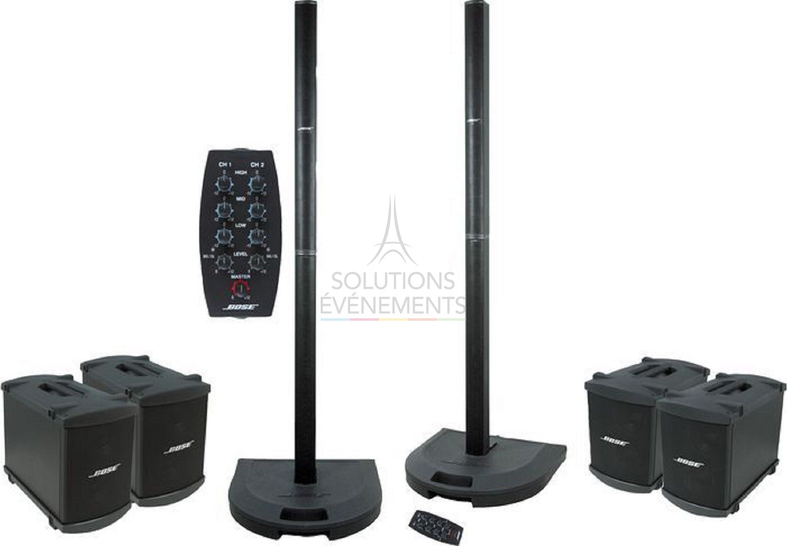 Renting a sound system pack