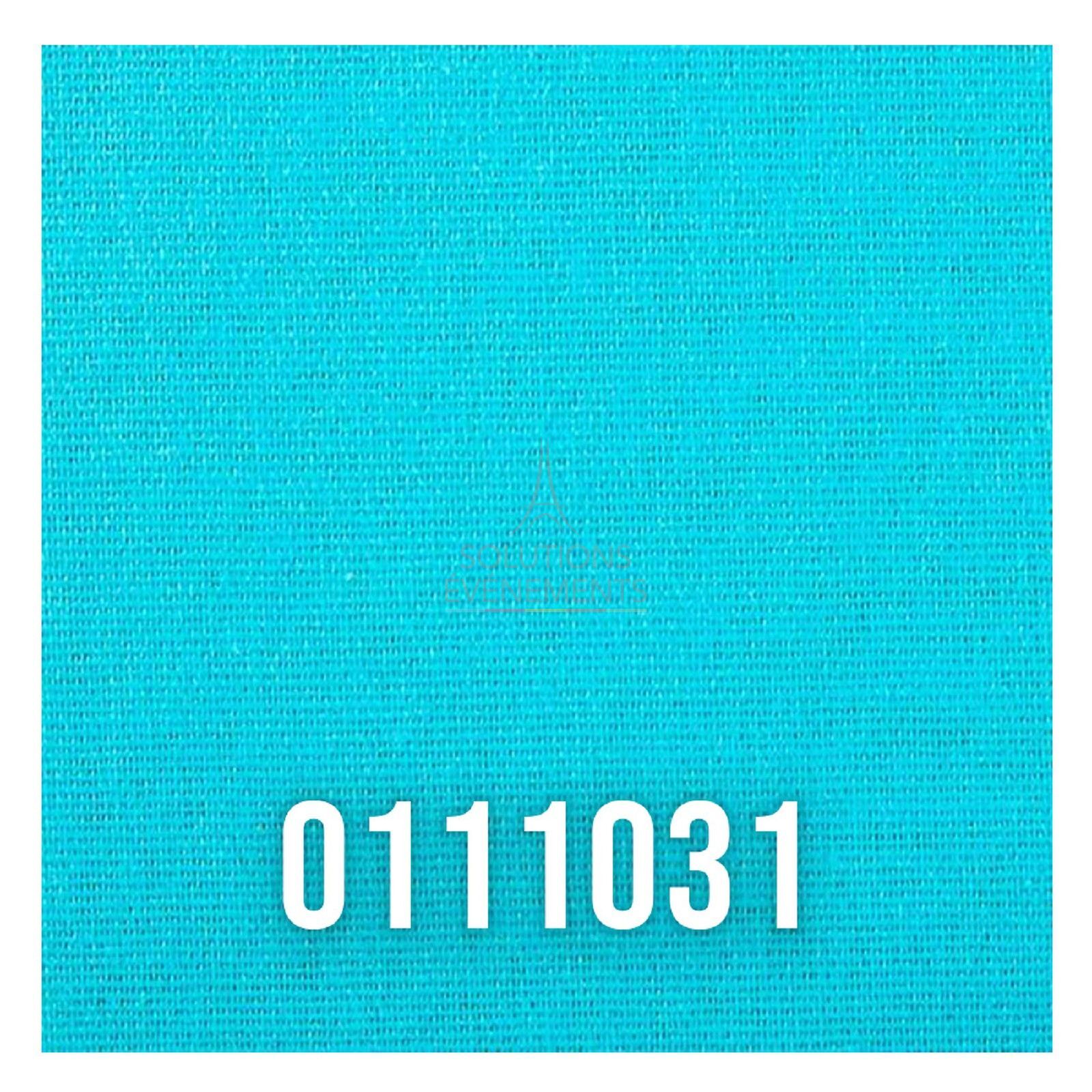 Turquoise brushed cotton roll 140g - 0111031 - Visual 1