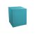 Rental of turquoise-colored cover for half folding buffet