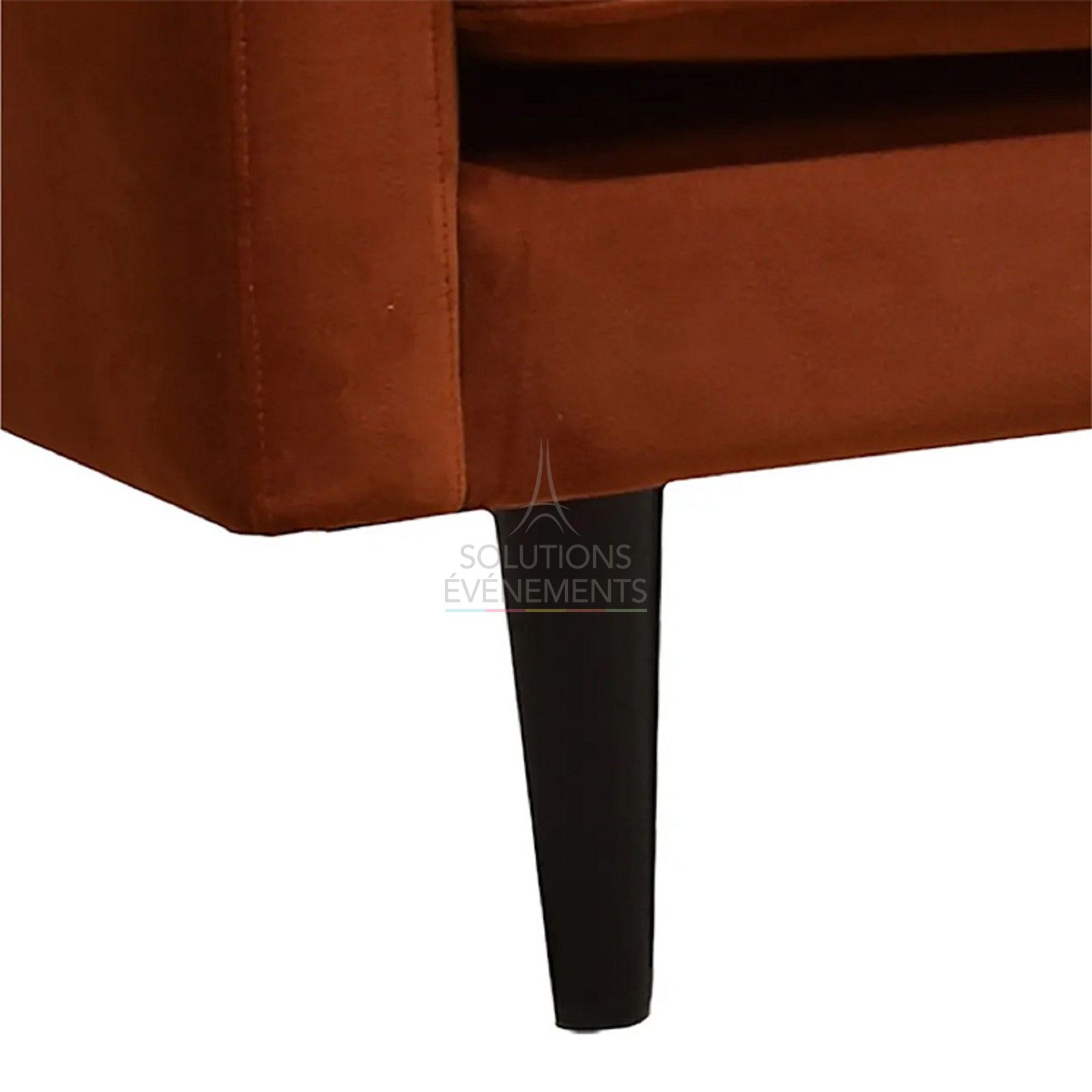 Victoria velvet sofa - Amber - Visual 2